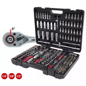 Zestaw nasadek KS Tools 918.0795 195 sztuk calowych 10 kg