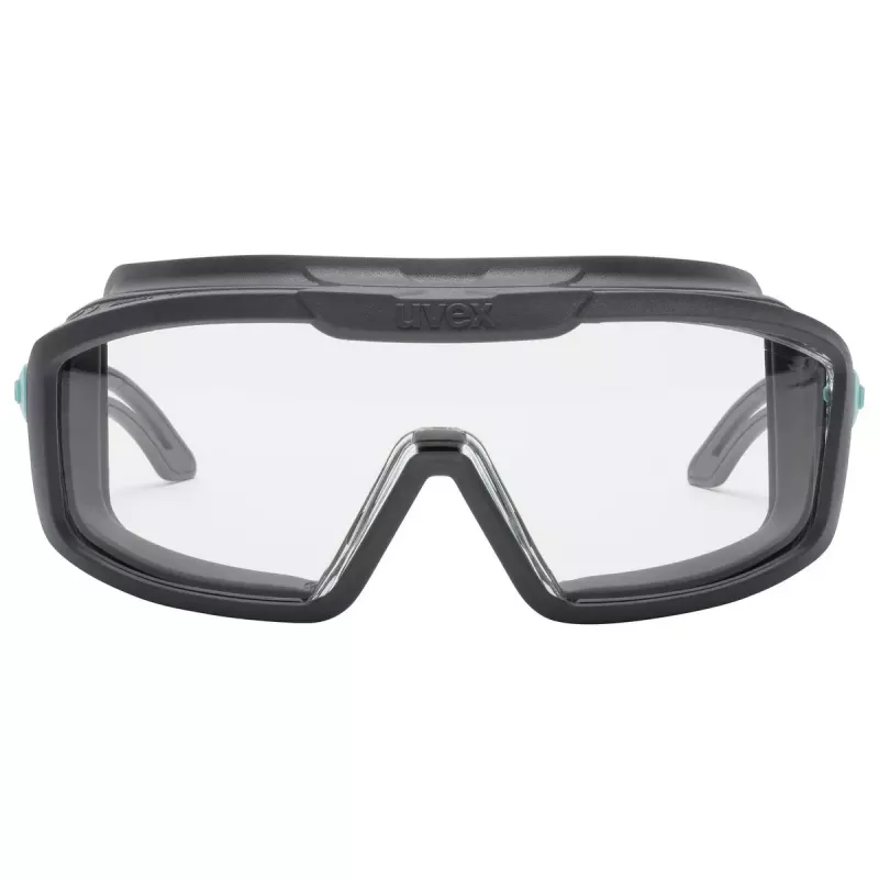 Okulary ochronne Uvex i-guard poliwęglanowe niebiesko-szare przezroczyste