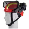 Kask ochronny Uvex 9774238 Polietylen o wysokiej gęstości HDPE Czerwony Żółty