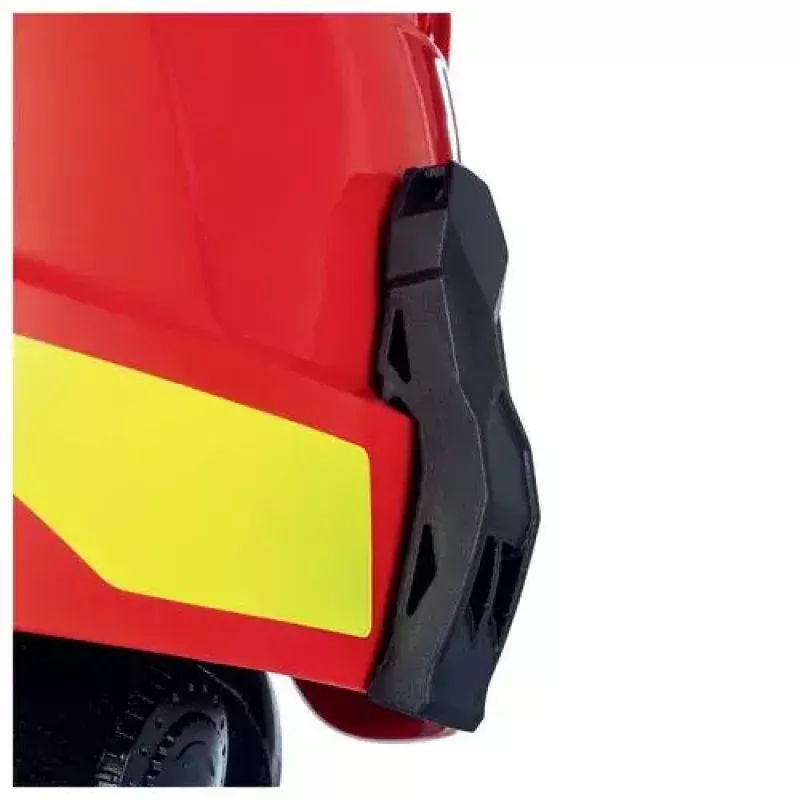 Kask ochronny Uvex 9774238 Polietylen o wysokiej gęstości HDPE Czerwony Żółty