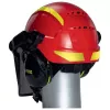Kask ochronny Uvex 9774238 Polietylen o wysokiej gęstości HDPE Czerwony Żółty
