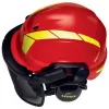 Kask ochronny Uvex 9774238 Polietylen o wysokiej gęstości HDPE Czerwony Żółty