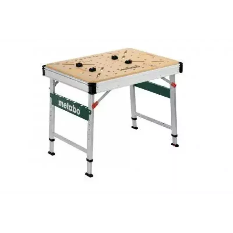 Outdoor Table Metabo MWB 100 Beige Metallic Rectangular 710mm Width