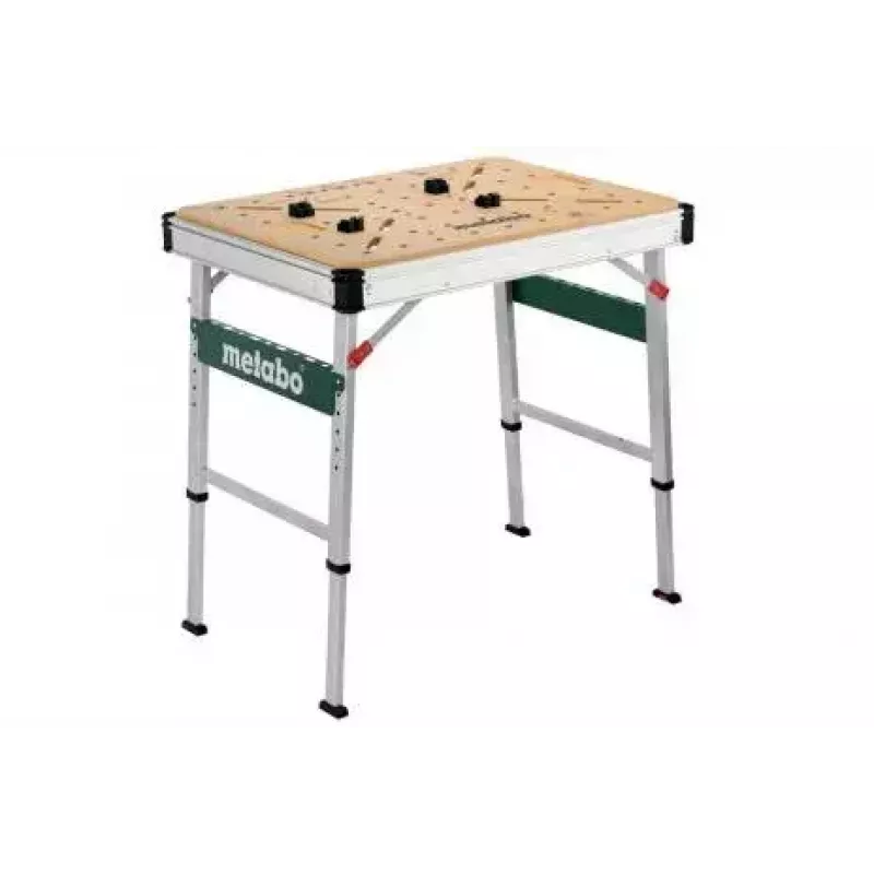 Outdoor Table Metabo MWB 100 Beige Metallic Rectangular 710mm Width