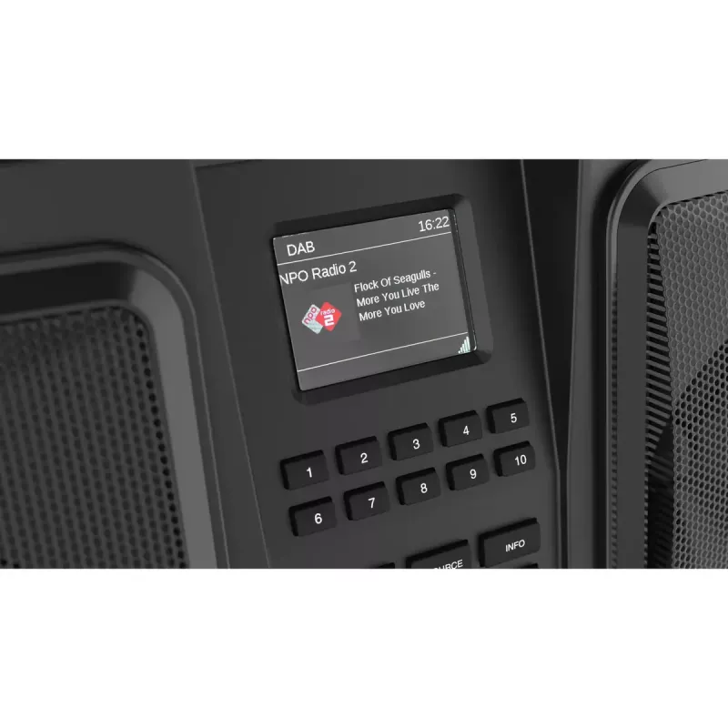 Przenośne radio Perfectpro ROCKBULL DAB+ FM 50W 20h Bateria
