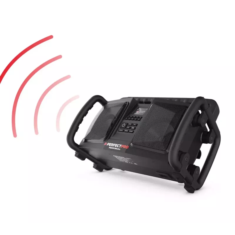 Przenośne radio Perfectpro ROCKBULL DAB+ FM 50W 20h Bateria