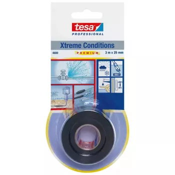 Taśma uszczelniająca TESA 04600-00001-00 Czarna 3 m