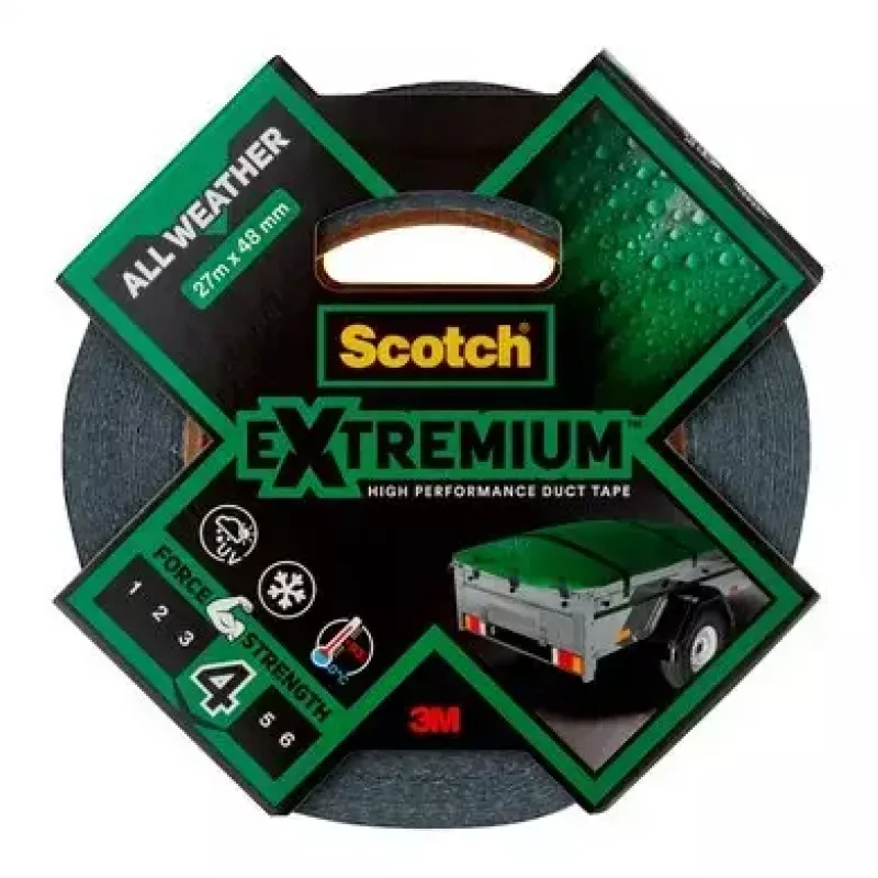 3M Extremium Tape szary 27.4 m Bundling Repairing Waterproof