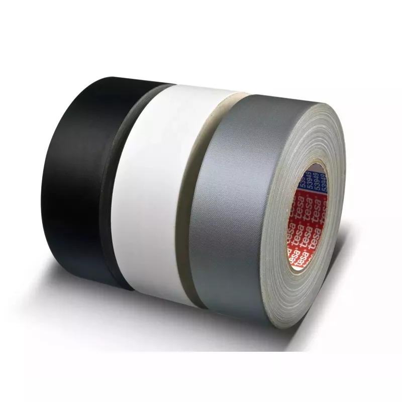 Taśma Tesa 53949 kauczukowa czarna 50 m
