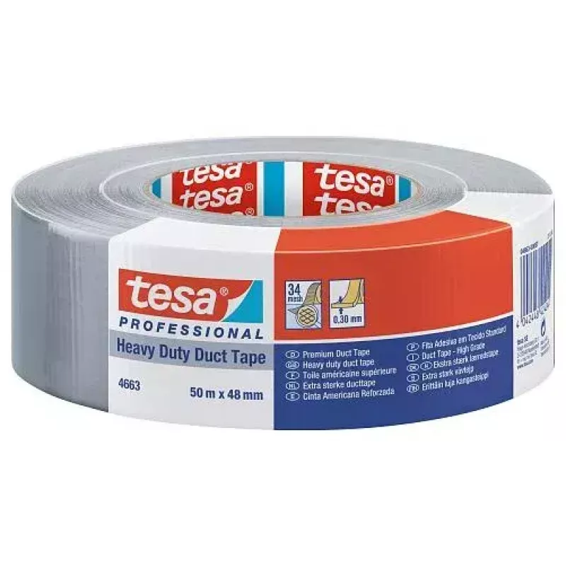 Taśma TESA Professional 4663 Szara 50 m