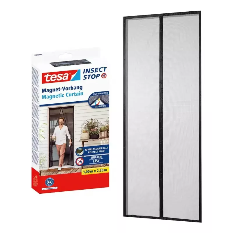 Moskitiera drzwiowa TESA 55374-00000-00 Szerokość 800 mm Wysokość 2200 mm Antracyt