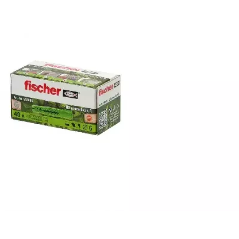 Kołek uniwersalny Fischer UX zielony 6 x 35 R