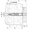 Kołek uniwersalny Fischer UX zielony 6 x 35 R