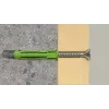 Zestaw wkrętów i kołków Fischer 567813 45 szt. zielony