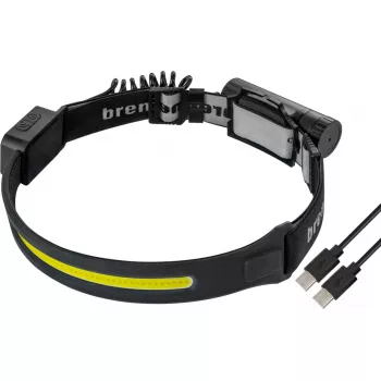 Latarka na opaskę na głowę Brennenstuhl 1173760000 LED 500 lm Czarna