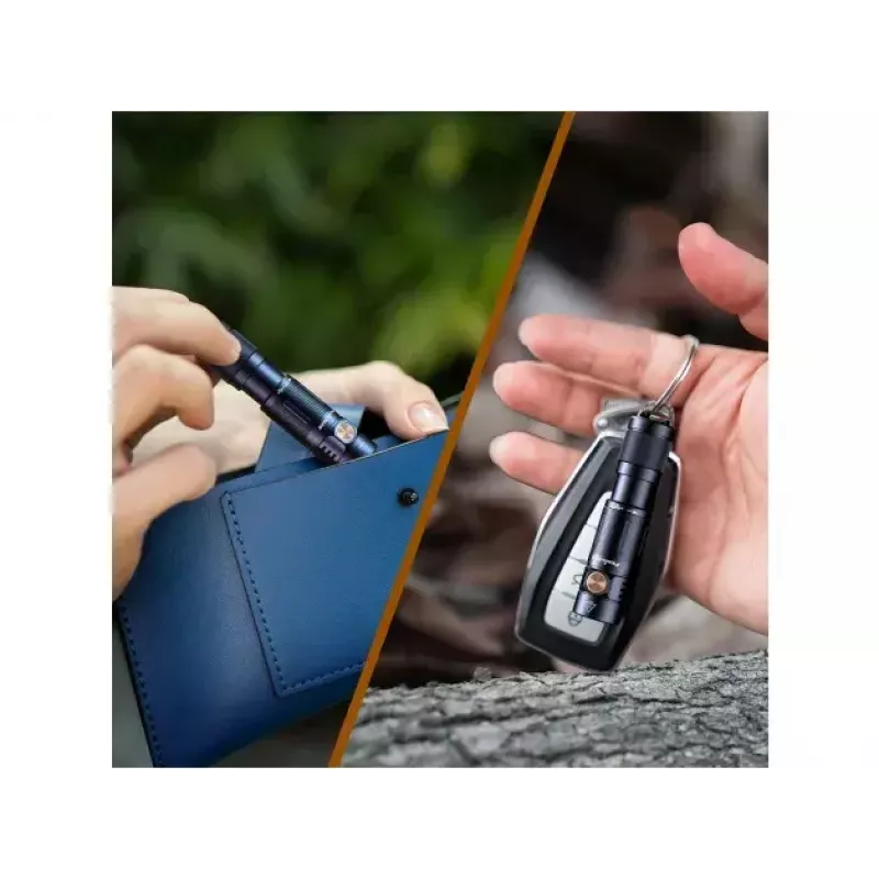 Latarka ręczna Fenix E05R Czarna Latarka ręczna LED Duraluminium IP68 30h