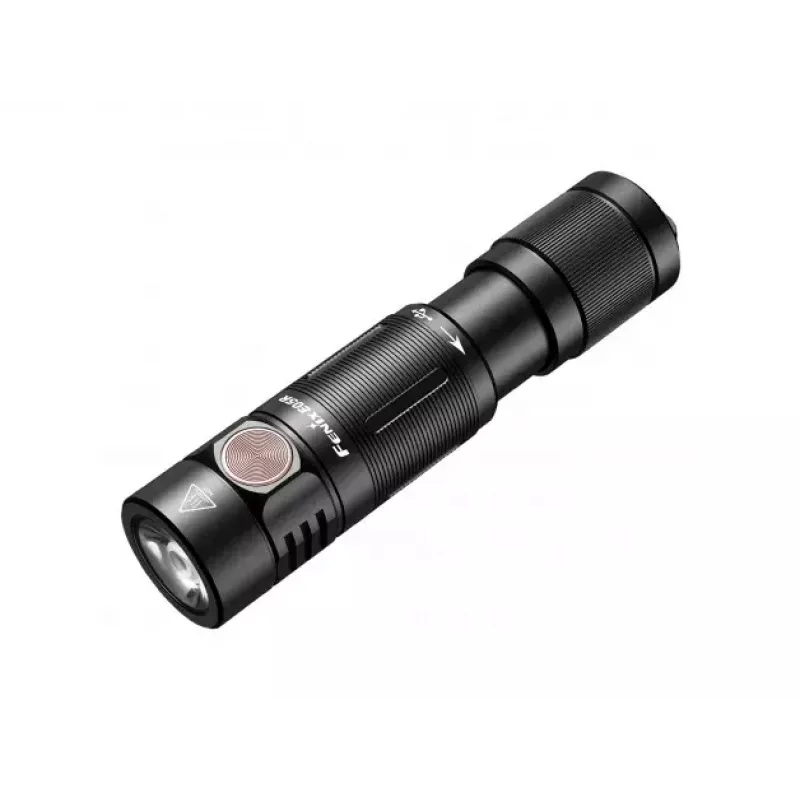Latarka ręczna Fenix E05R Czarna Latarka ręczna LED Duraluminium IP68 30h