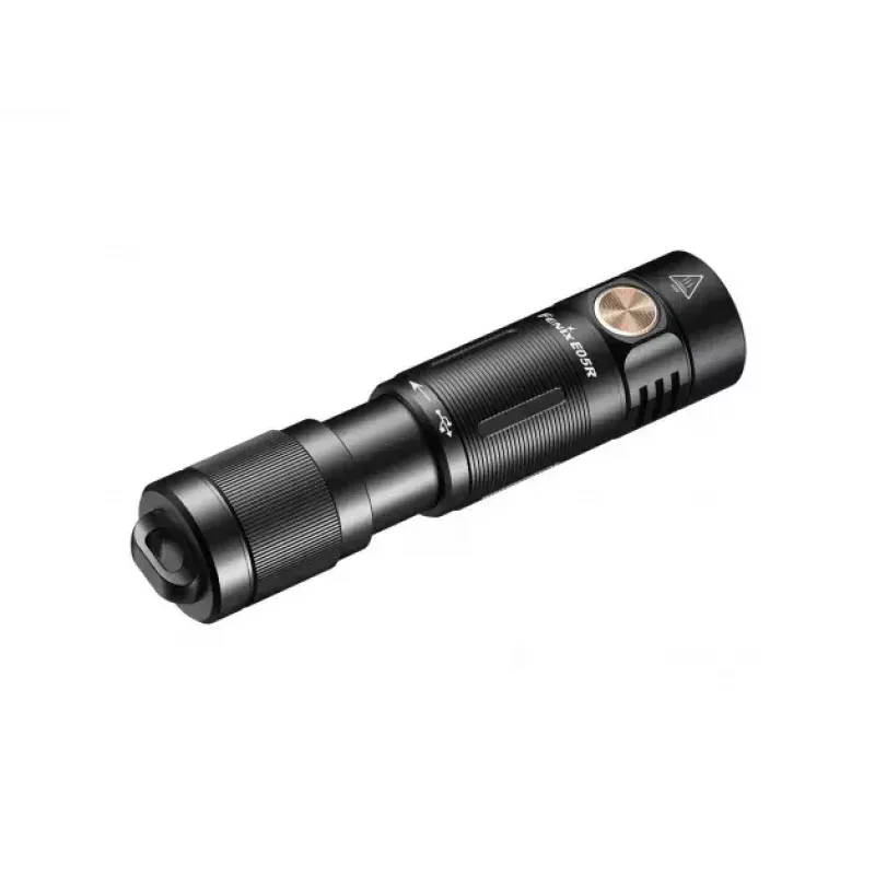 Latarka ręczna Fenix E05R Czarna Latarka ręczna LED Duraluminium IP68 30h