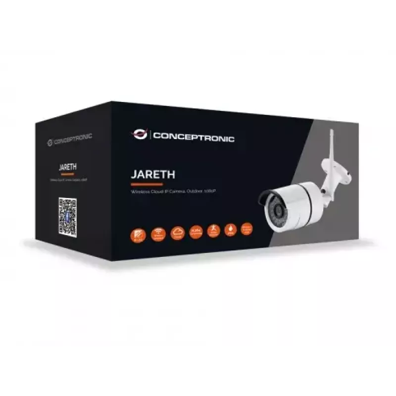 Kamera IP Conceptronic Jareth Bullet do użytku wewnętrznego 1920 x 1080 pikseli sufit/ściana