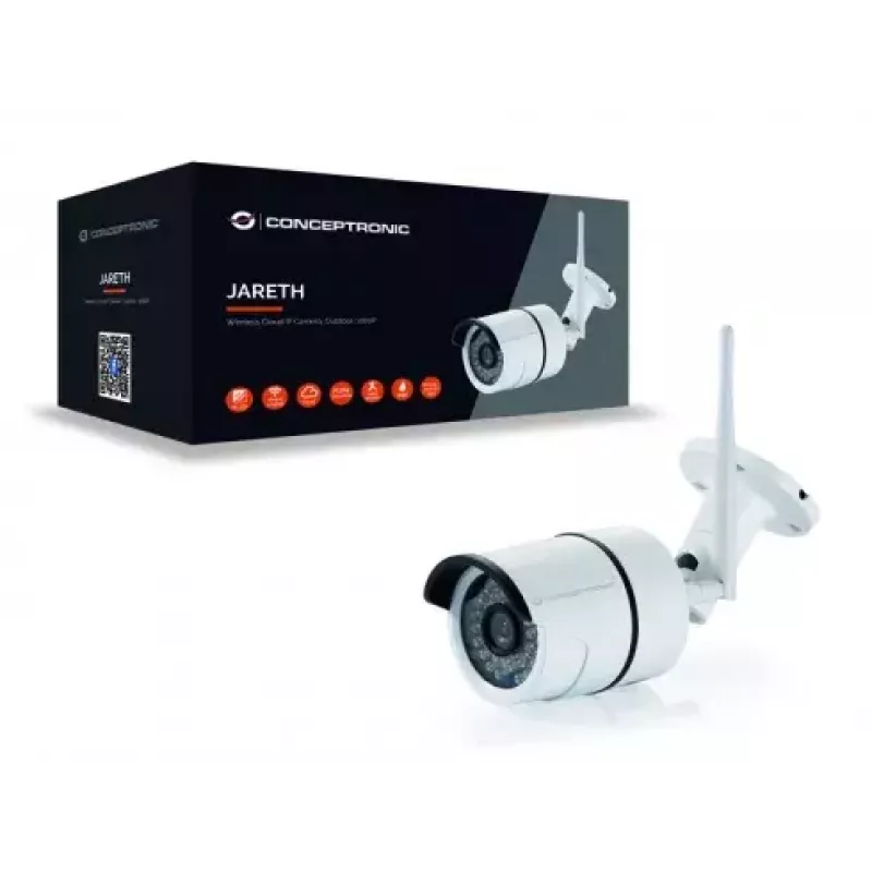 Kamera IP Conceptronic Jareth Bullet do użytku wewnętrznego 1920 x 1080 pikseli sufit/ściana