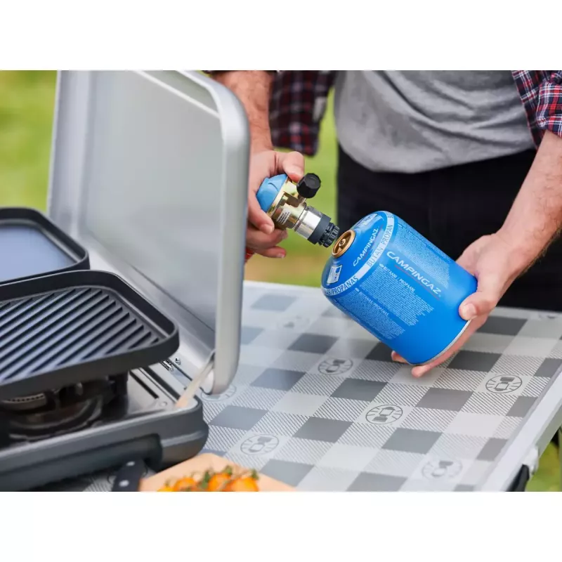 Camping Kitchen 2 Grill & Go CV Campingaz prostokątny metalowy 490x350x100 mm