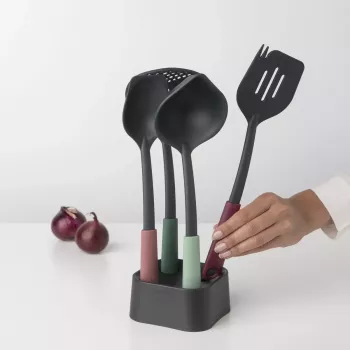 Brabantia Tasty+ 5 szt. Czarny Zielony Czerwony Odporny na ciepło do 220°C