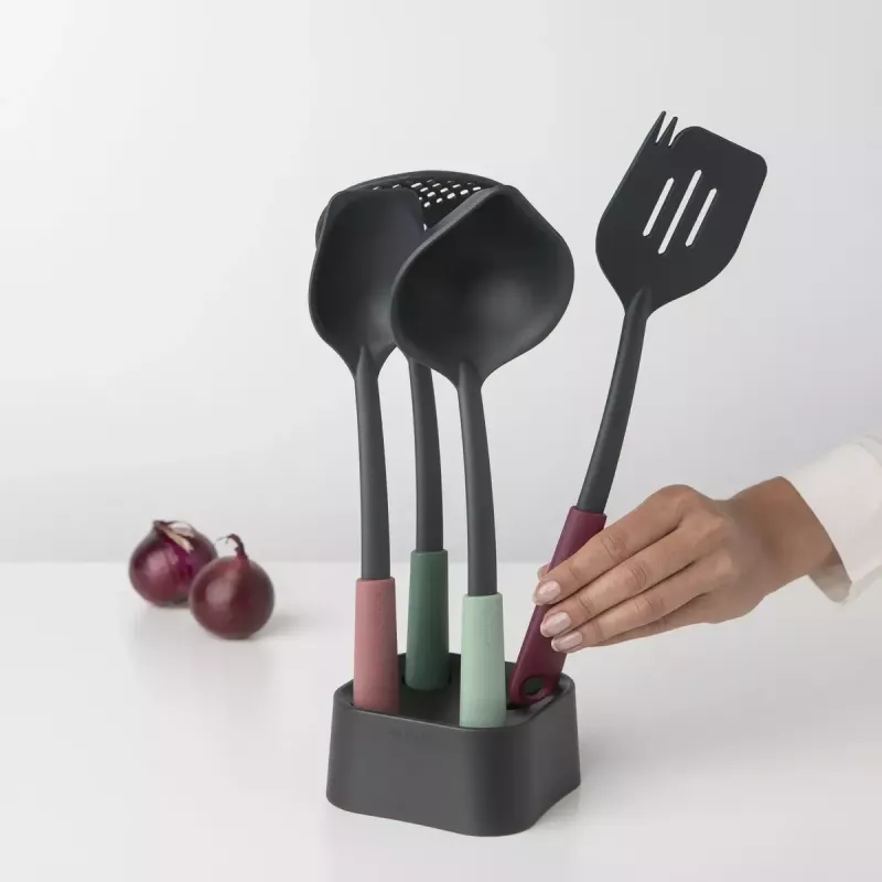 Brabantia Tasty+ 5 szt. Czarny Zielony Czerwony Odporny na ciepło do 220°C