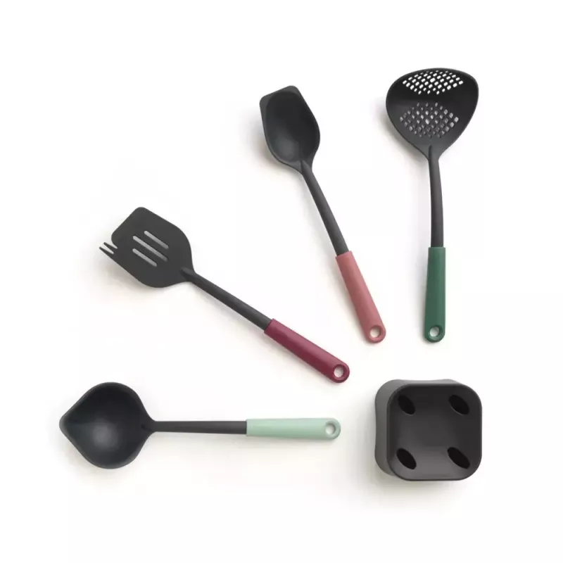 Brabantia Tasty+ 5 szt. Czarny Zielony Czerwony Odporny na ciepło do 220°C