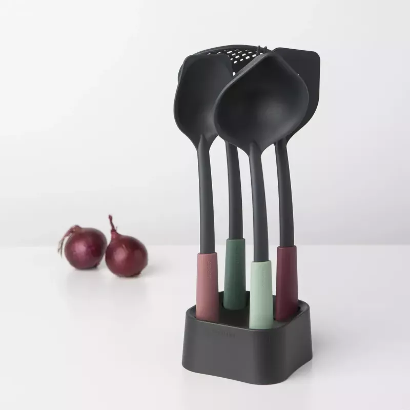 Brabantia Tasty+ 5 szt. Czarny Zielony Czerwony Odporny na ciepło do 220°C