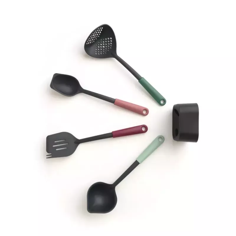 Brabantia Tasty+ 5 szt. Czarny Zielony Czerwony Odporny na ciepło do 220°C
