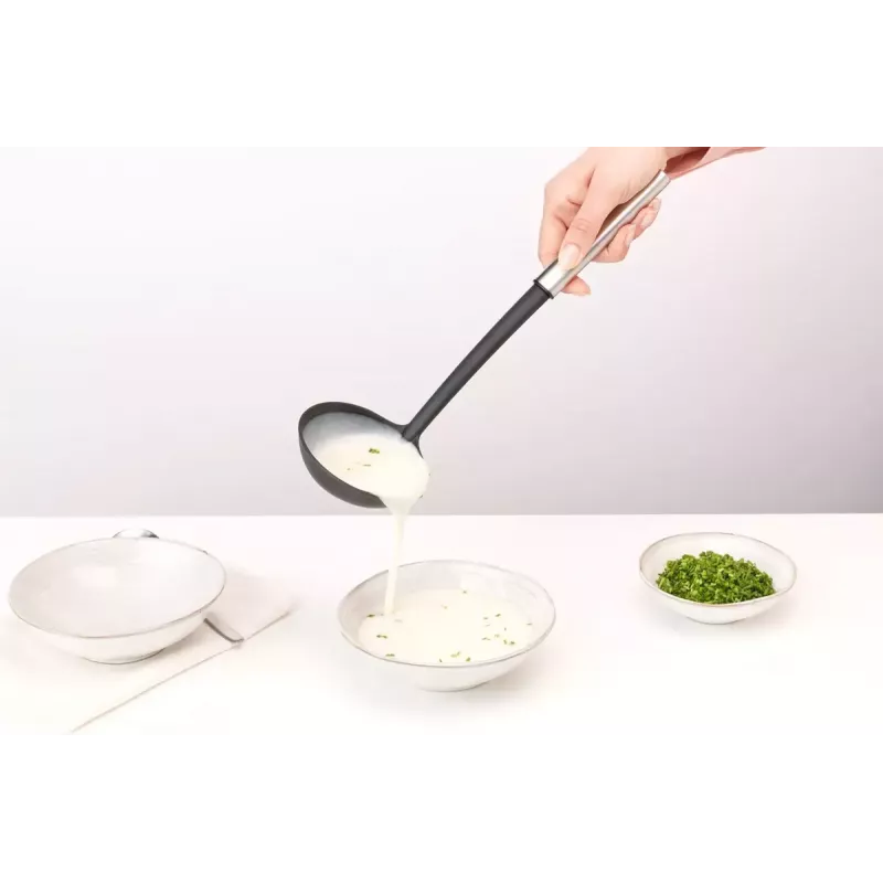 Zestaw przyborów kuchennych Brabantia 260285 4 szt. Czarna stal satynowa