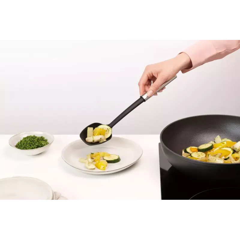Zestaw przyborów kuchennych Brabantia 260285 4 szt. Czarna stal satynowa