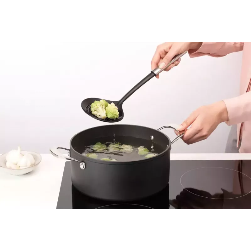 Zestaw przyborów kuchennych Brabantia 260285 4 szt. Czarna stal satynowa