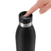 EMSA Bludrop Color N31109 Do codziennego użytku 700 ml Stal nierdzewna Czarny