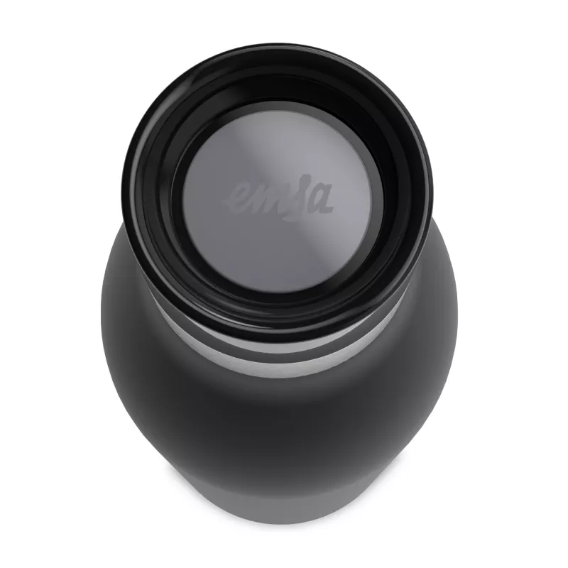 EMSA Bludrop Color N31109 Do codziennego użytku 700 ml Stal nierdzewna Czarny