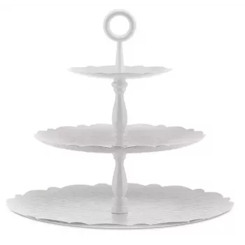 Okrągły półmisek Alessi Dressed MW52/3 ze stali nierdzewnej 350 mm