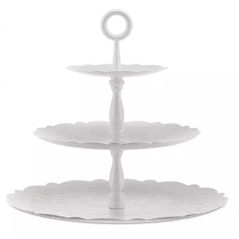 Okrągły półmisek Alessi Dressed MW52/3 ze stali nierdzewnej 350 mm