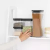 Kwadratowy słoik plastikowy Brabantia Tasty+