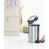 Kosz na śmieci Brabantia 112041 12 l okrągły stal nierdzewna