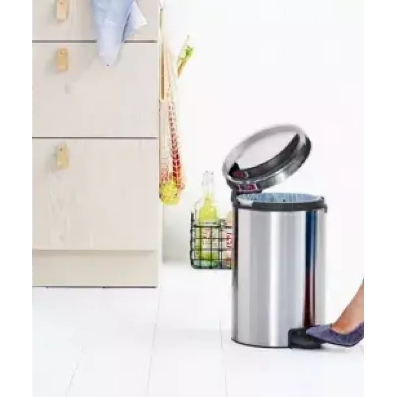 Kosz na śmieci Brabantia 112041 12 l okrągły stal nierdzewna