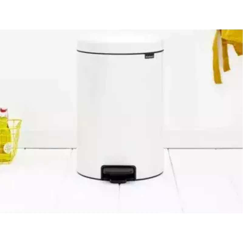 Kosz na śmieci Brabantia 111846 20L okrągły biały