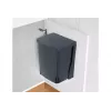 Brabantia 10L Czarny Kosz na Odpady Szerokość 260mm Głębokość 210mm Wysokość 330mm