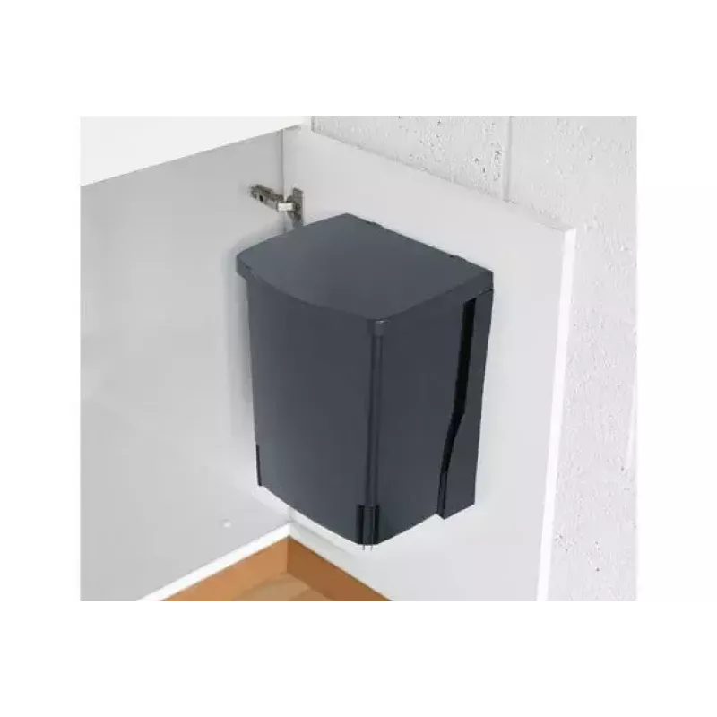 Brabantia 10L Czarny Kosz na Odpady Szerokość 260mm Głębokość 210mm Wysokość 330mm