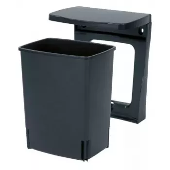 Brabantia 10L Czarny Kosz na Odpady Szerokość 260mm Głębokość 210mm Wysokość 330mm