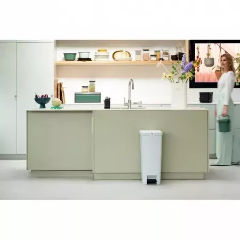 Kosz na śmieci Brabantia 800009 40 L inny jasnoszary