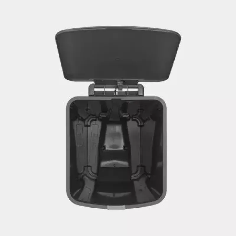 Brabantia Kosz na śmieci 40L narożny szary 800023