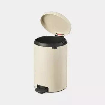 Kosz na śmieci Brabantia NewIcon 20 L okrągły beżowy