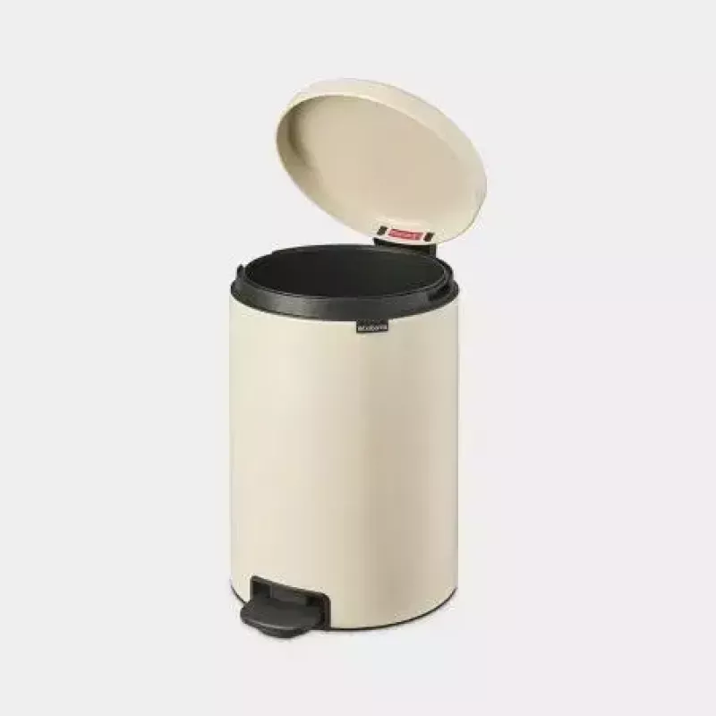 Kosz na śmieci Brabantia NewIcon 20 L okrągły beżowy