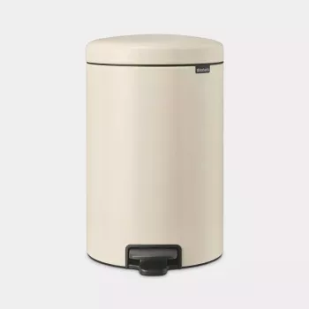 Kosz na śmieci Brabantia NewIcon 20 L okrągły beżowy