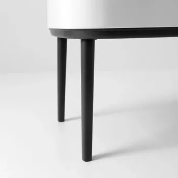 Kosz na śmieci Brabantia 313547 34L prostokątny plastikowy biały